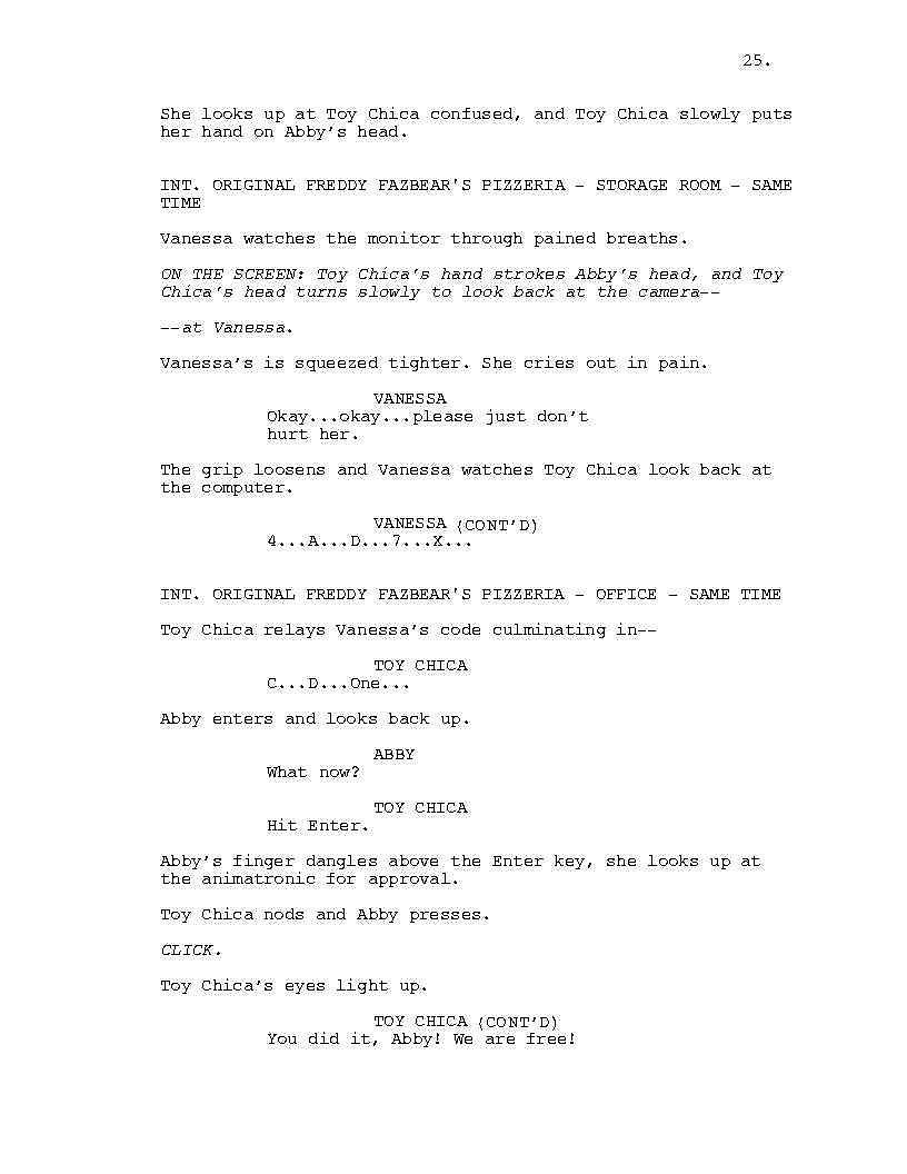 《佛雷迪的五夜驚魂2》放出四份劇本 但有三份是假的 《佛雷迪的五夜驚魂2》放出四份劇本 但有三份是假的