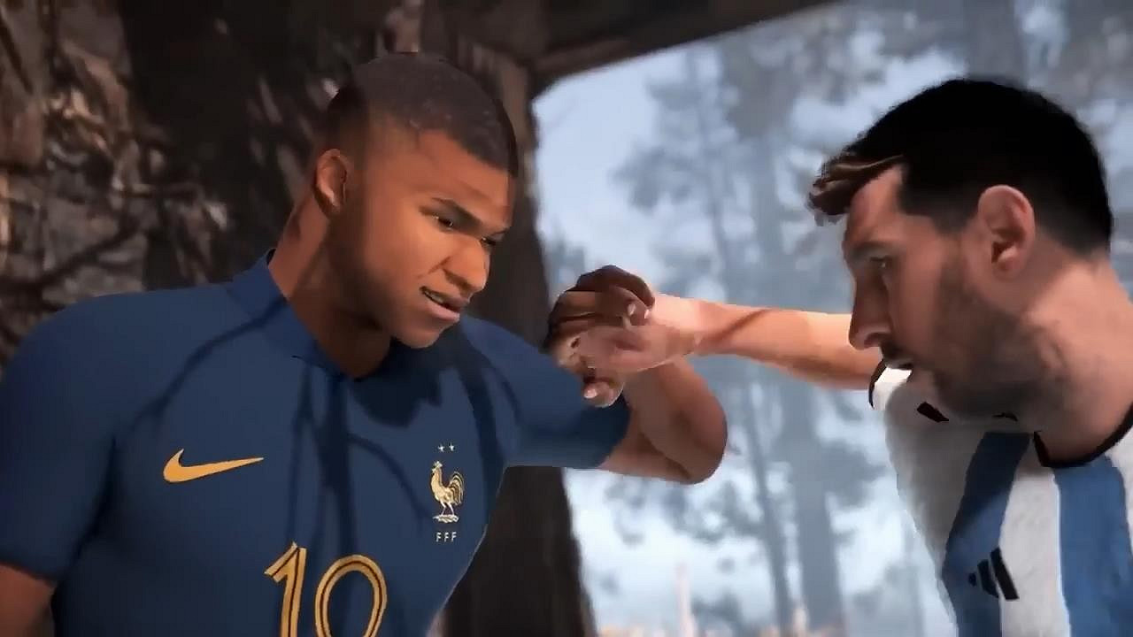 《戰神4》Mod搞笑影片 姆巴佩和梅西一決高下 《戰神4》Mod搞笑影片 姆巴佩和梅西一決高下