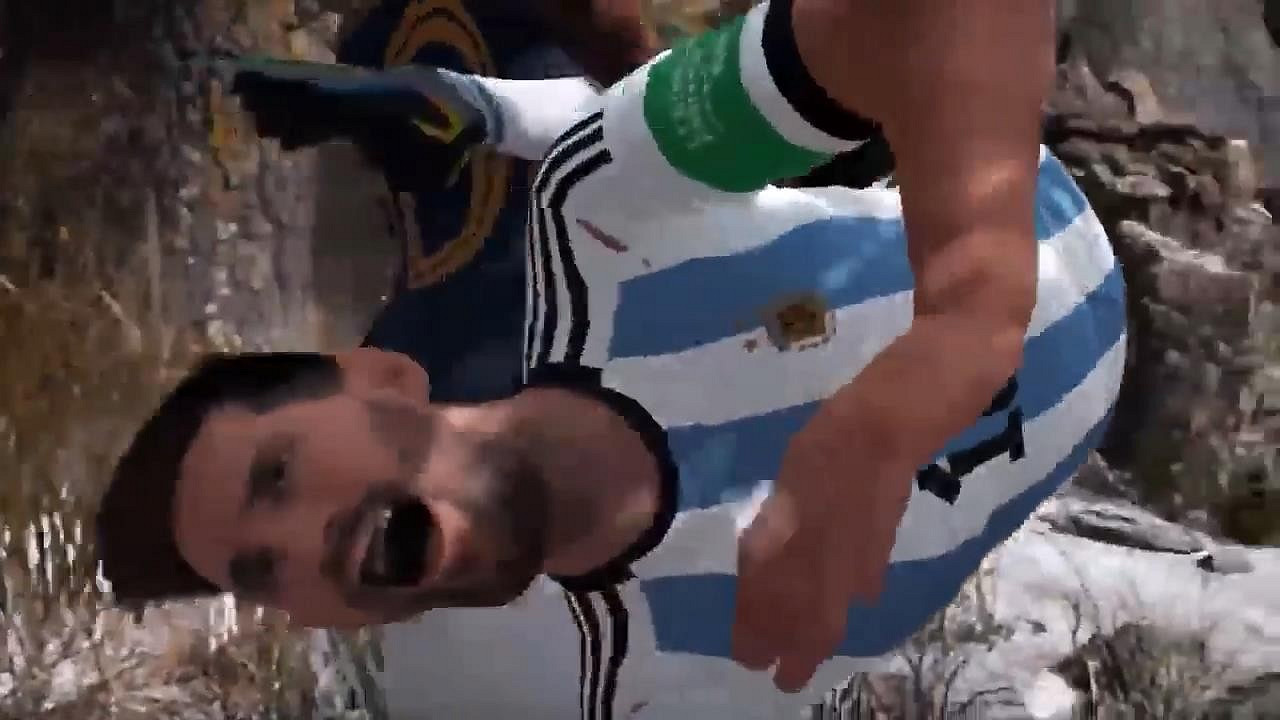 《戰神4》Mod搞笑影片 姆巴佩和梅西一決高下 《戰神4》Mod搞笑影片 姆巴佩和梅西一決高下