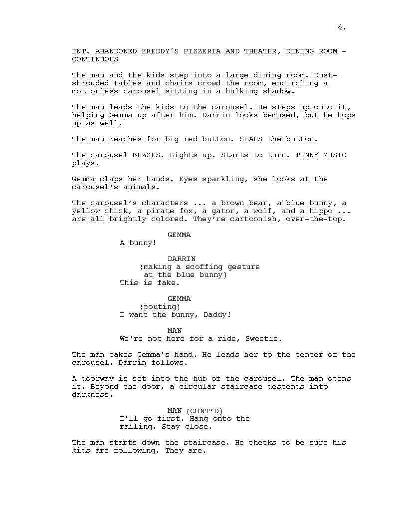 遊改電影《玩具熊的五夜後宮2》公布劇本 僅1份為真 遊改電影《玩具熊的五夜後宮2》公布劇本 僅1份為真