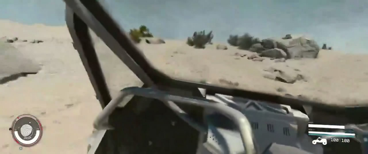 超寬屏帶感!《星空》“地面載具”更新 實機畫面泄露