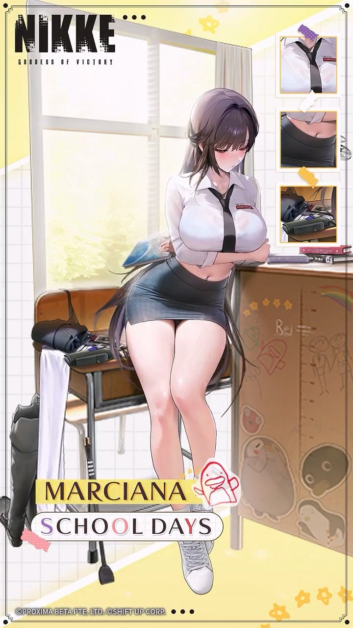 《妮姬：勝利女神》瑪律恰娜新時裝 犯規身材太吸睛