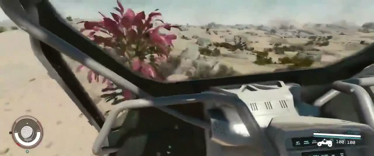 超寬屏帶感!《星空》“地面載具”更新 實機畫面泄露