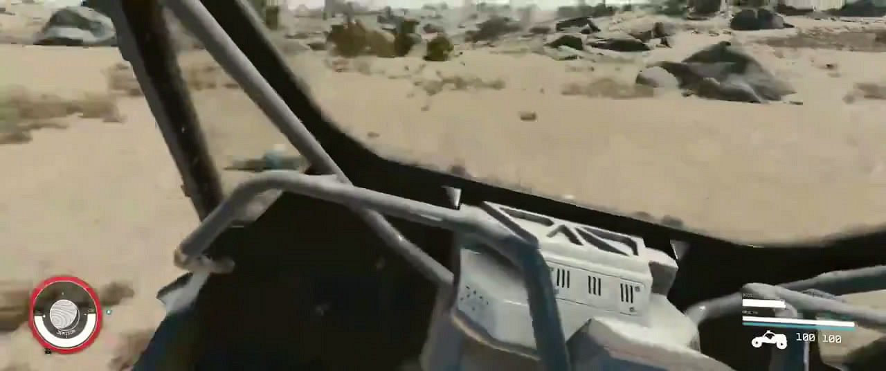 超寬屏帶感!《星空》“地面載具”更新 實機畫面泄露