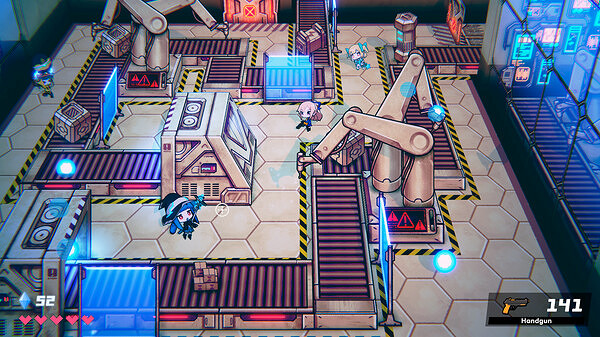 2.5D動作射擊遊戲：《Gunner-chan!》上線Steam頁面