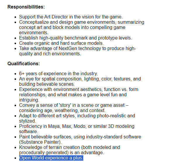 招聘訊息暗示《戰地風雲》新作將來有可能有開放世界玩法 招聘訊息暗示《戰地風雲》新作將來有可能有開放世界玩法