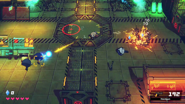 2.5D動作射擊遊戲：《Gunner-chan!》上線Steam頁面