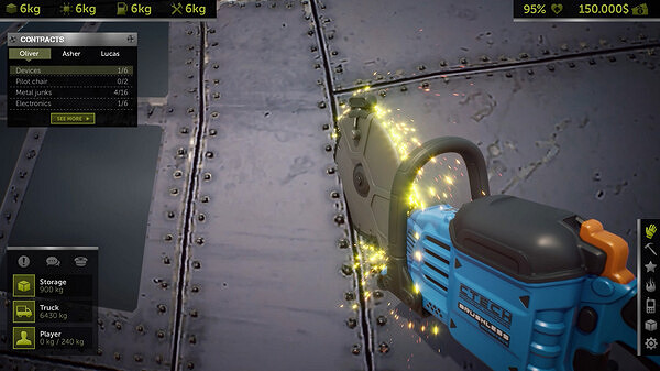 思路奇特的模擬遊戲：《飛機墓地模擬器》支援中文