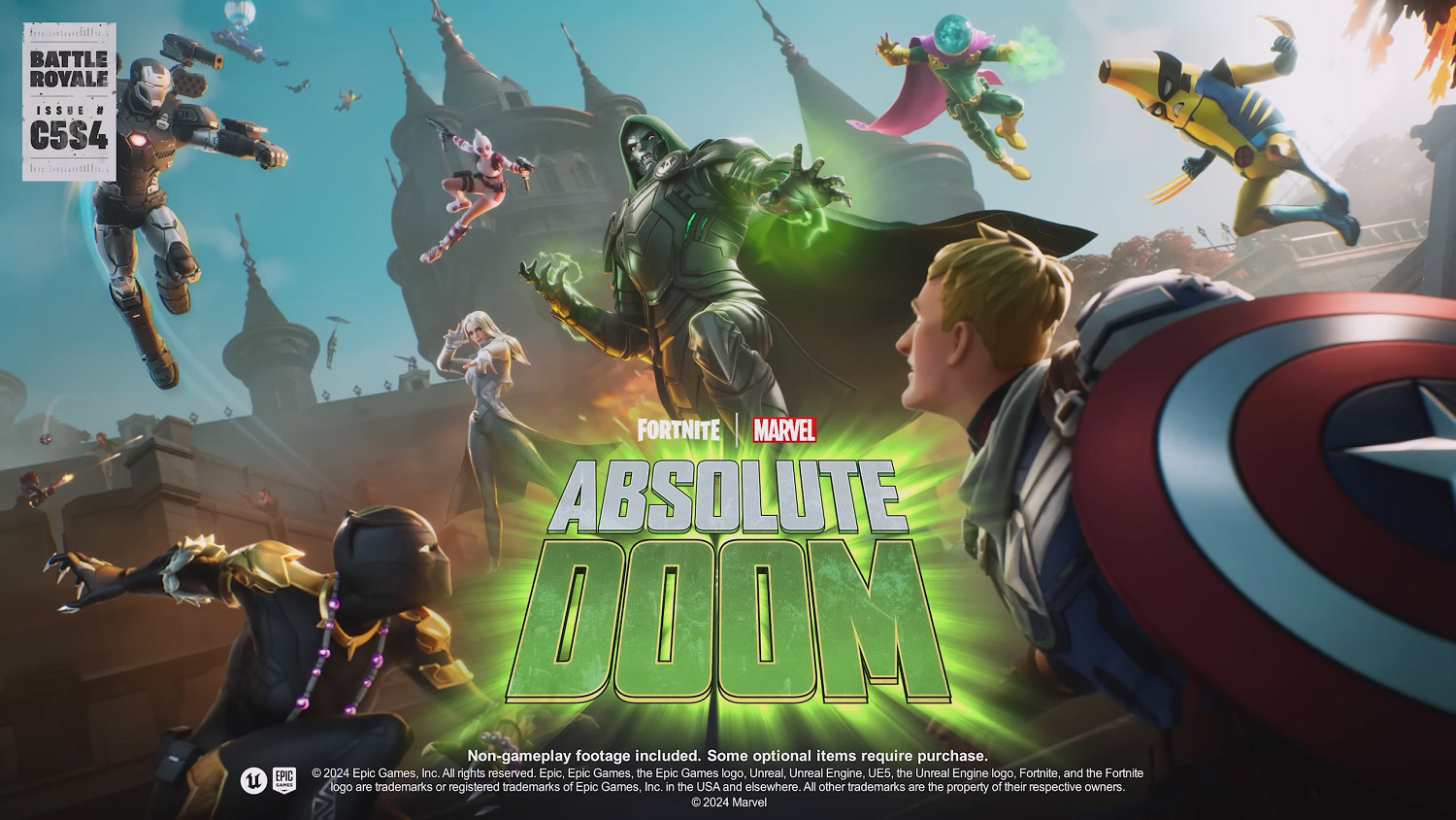 《要塞英雄》最新賽季操作漫威超英決戰毀滅博士