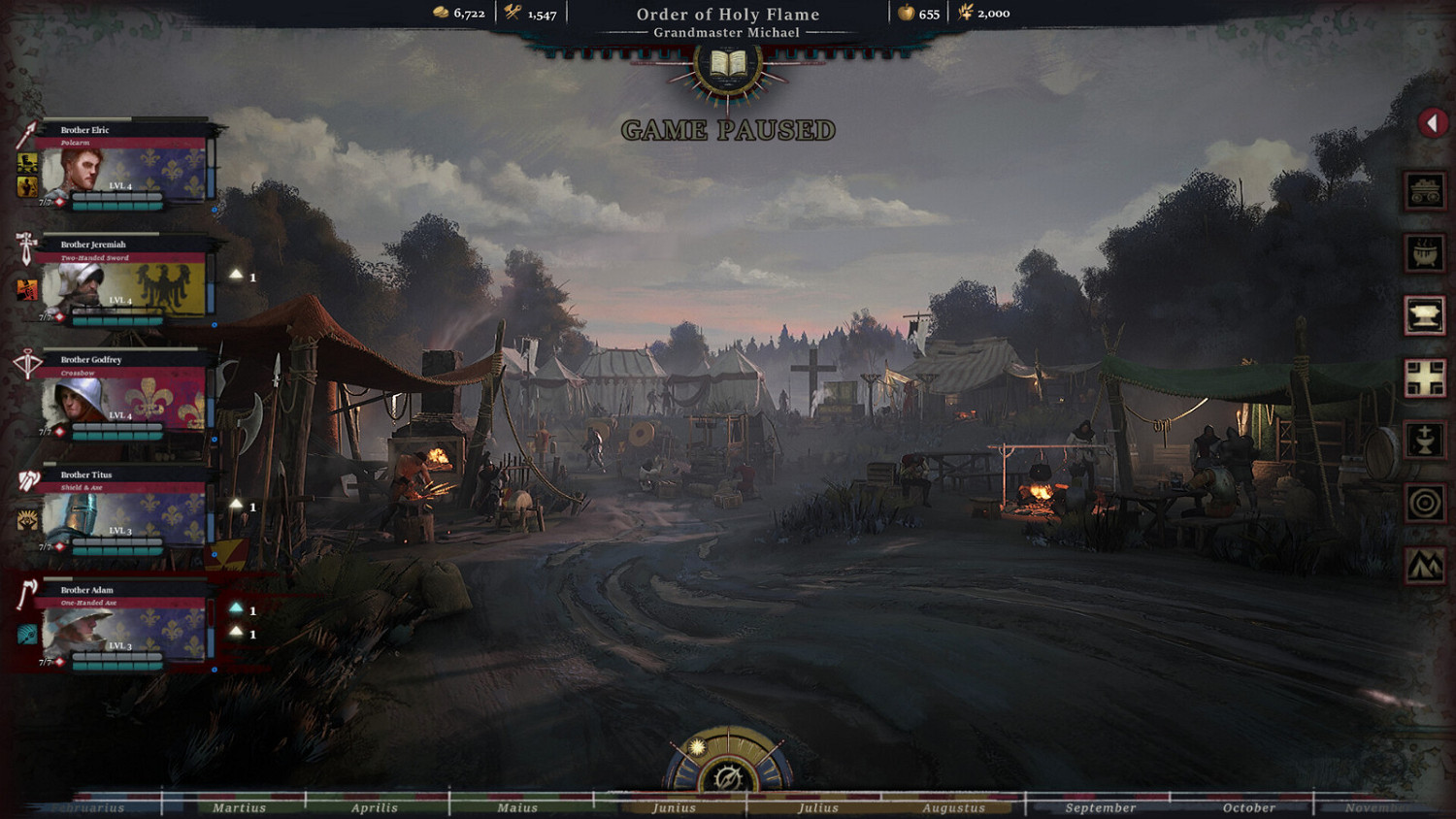 中世紀奇幻策略角色扮演遊戲《十字軍聖戰團》Steam頁面開放 發行日期待定 中世紀奇幻策略角色扮演遊戲《十字軍聖戰團》Steam頁面開放 發行日期待定