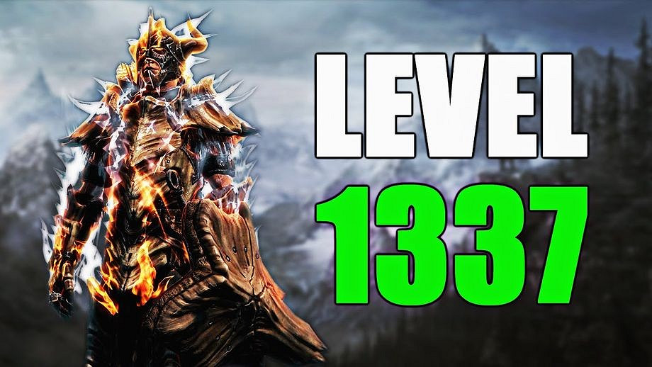 《上古卷軸5》肝帝將角色升到1337級 沒用Mod和修改器 《上古卷軸5》肝帝將角色升到1337級 沒用Mod和修改器