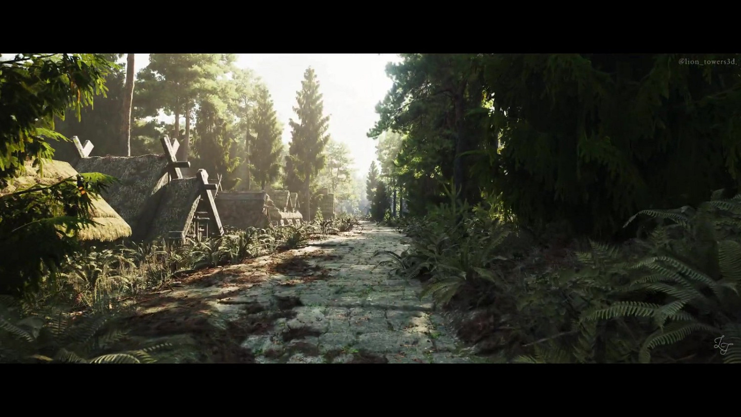 粉絲自製虛幻5《上古卷軸5》佛克瑞斯城場景 粉絲自製虛幻5《上古卷軸5》佛克瑞斯城場景