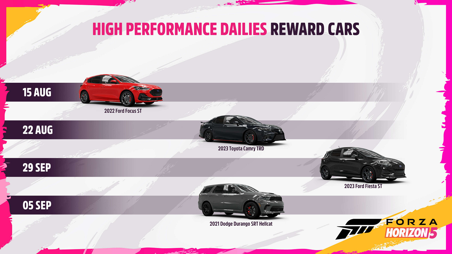 《極限競速:地平線5》新版本到來!添加全新路線圖! 《極限競速:地平線5》新版本到來!添加全新路線圖!