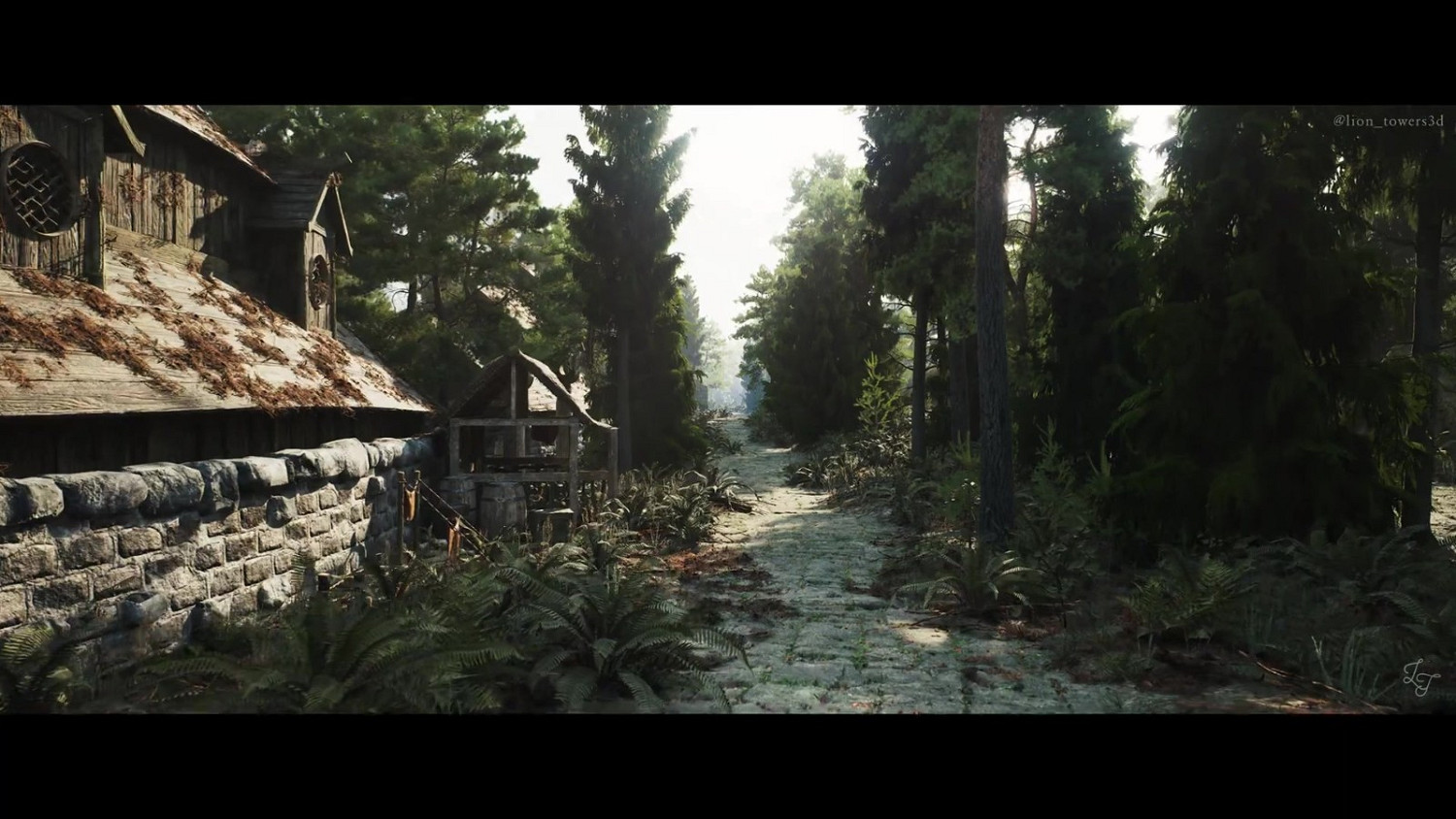 粉絲自製虛幻5《上古卷軸5》佛克瑞斯城場景 粉絲自製虛幻5《上古卷軸5》佛克瑞斯城場景