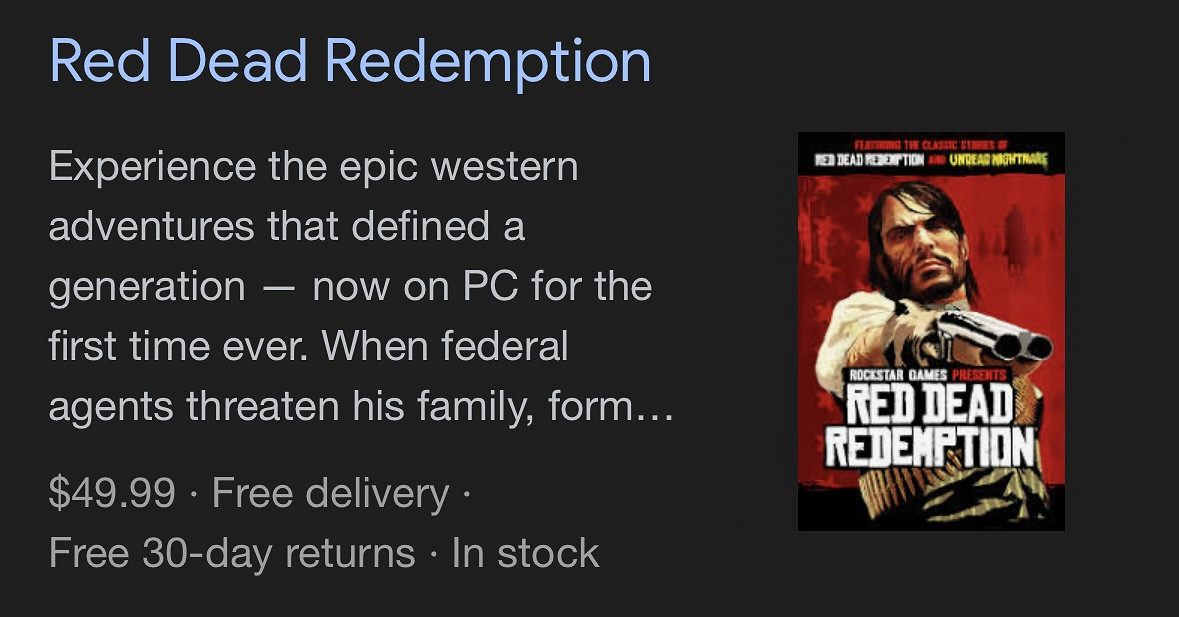 曝《荒野大鏢客:救贖》即將登陸PC！PC版介紹已曝光