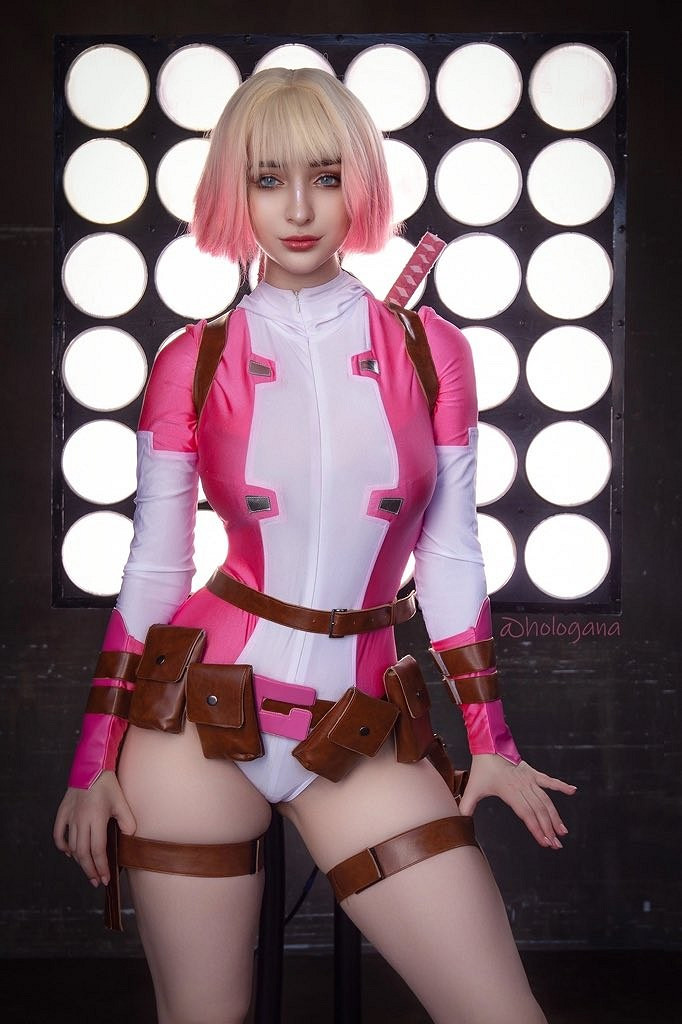 國外辣妹COS《快打旋風》嘉米 這身材和造型太犯規了