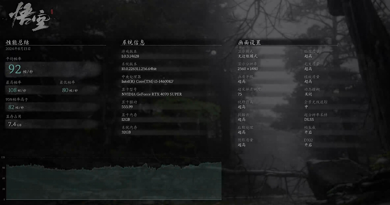 《黑神話悟空》性能測試工具使用方法 《黑神話悟空》性能測試工具使用方法