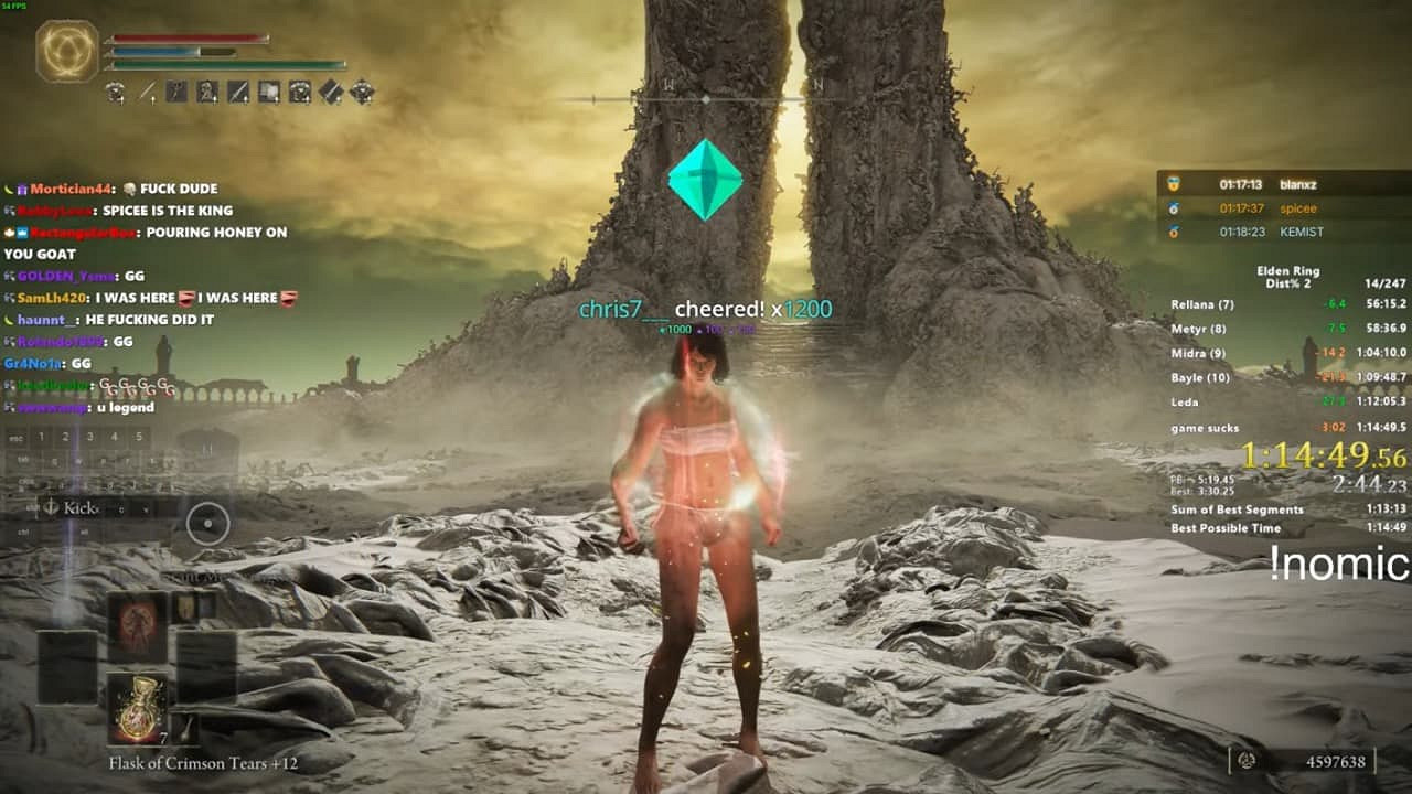 《艾爾登法環》DLC一小時通關 冠軍可獲巨額獎金