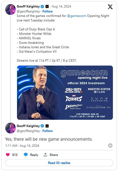 值得期待!2024科隆遊戲展也將會公布一些新遊戲! 值得期待!2024科隆遊戲展也將會公布一些新遊戲!