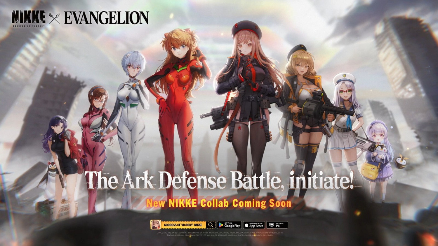 《妮姬:勝利女神》x《新世紀福音戰士》連動PV公布 8月22日上線 《妮姬:勝利女神》x《新世紀福音戰士》連動PV公布 8月22日上線