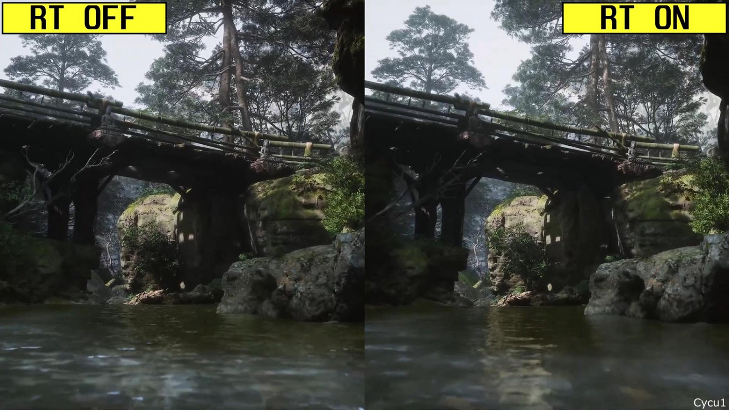 《黑神話:悟空》Steam平台測試工具光追開/關對比 《黑神話:悟空》Steam平台測試工具光追開/關對比