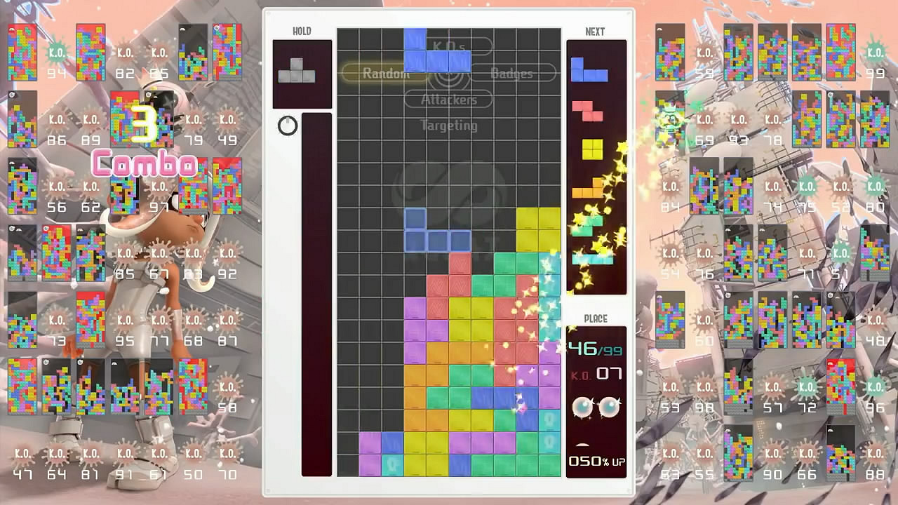 《俄羅斯方塊99》連動《斯普拉遁3 秩序篇》現已開啟