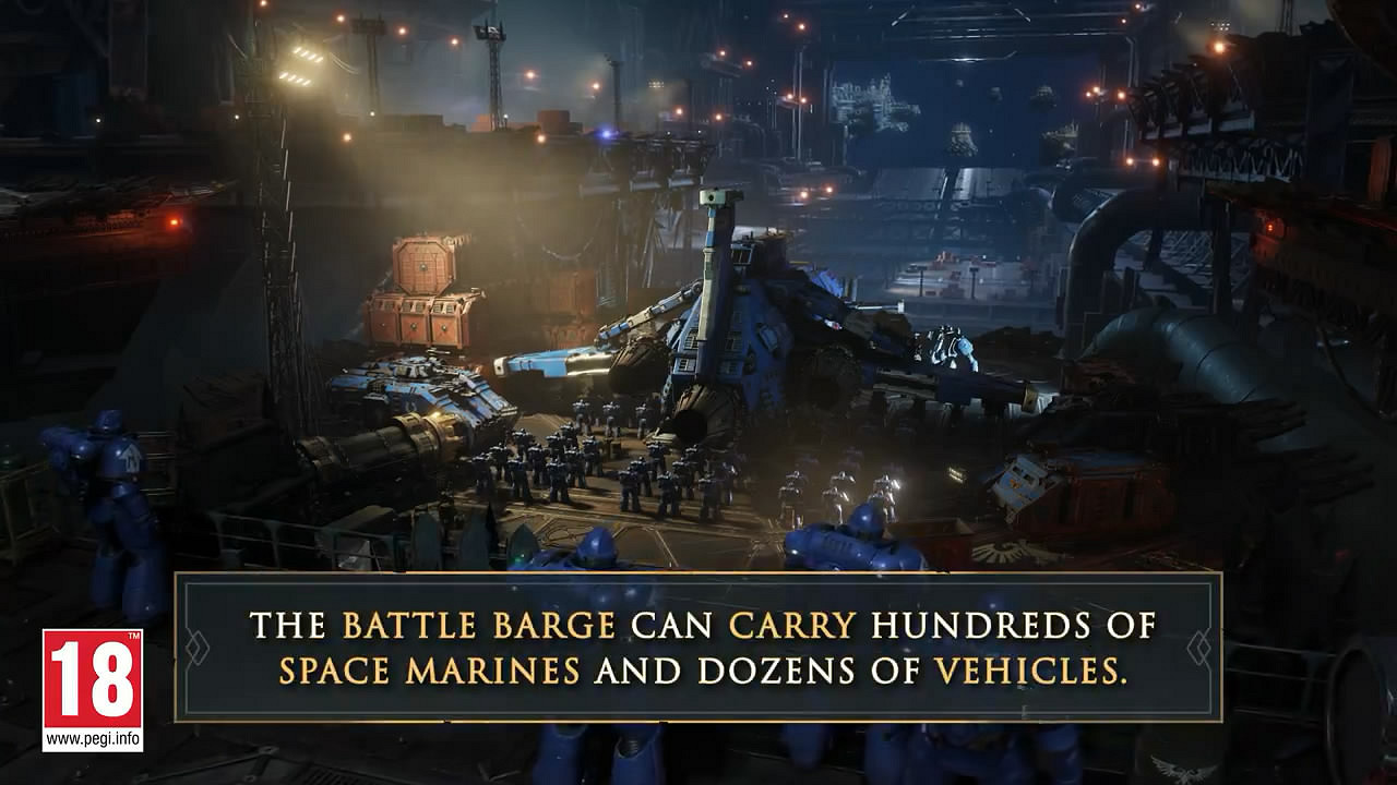 《戰鎚40K:星際戰士2》“戰爭駁船”基地預告片! 《戰鎚40K:星際戰士2》“戰爭駁船”基地預告片!