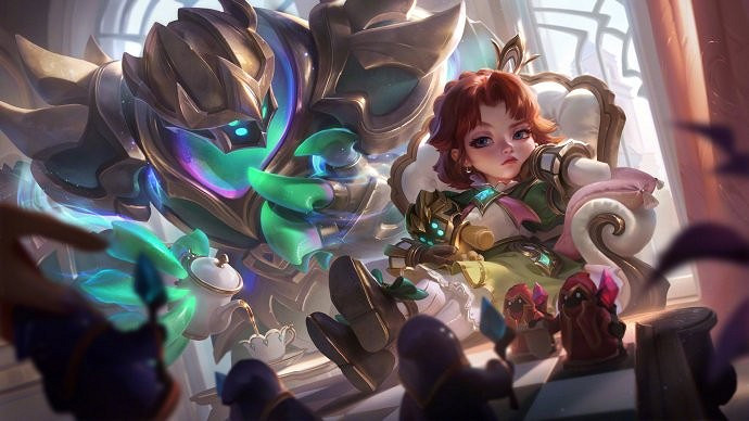 《LOL》2024女帝系列皮膚原畫及模型展示 多種風格！