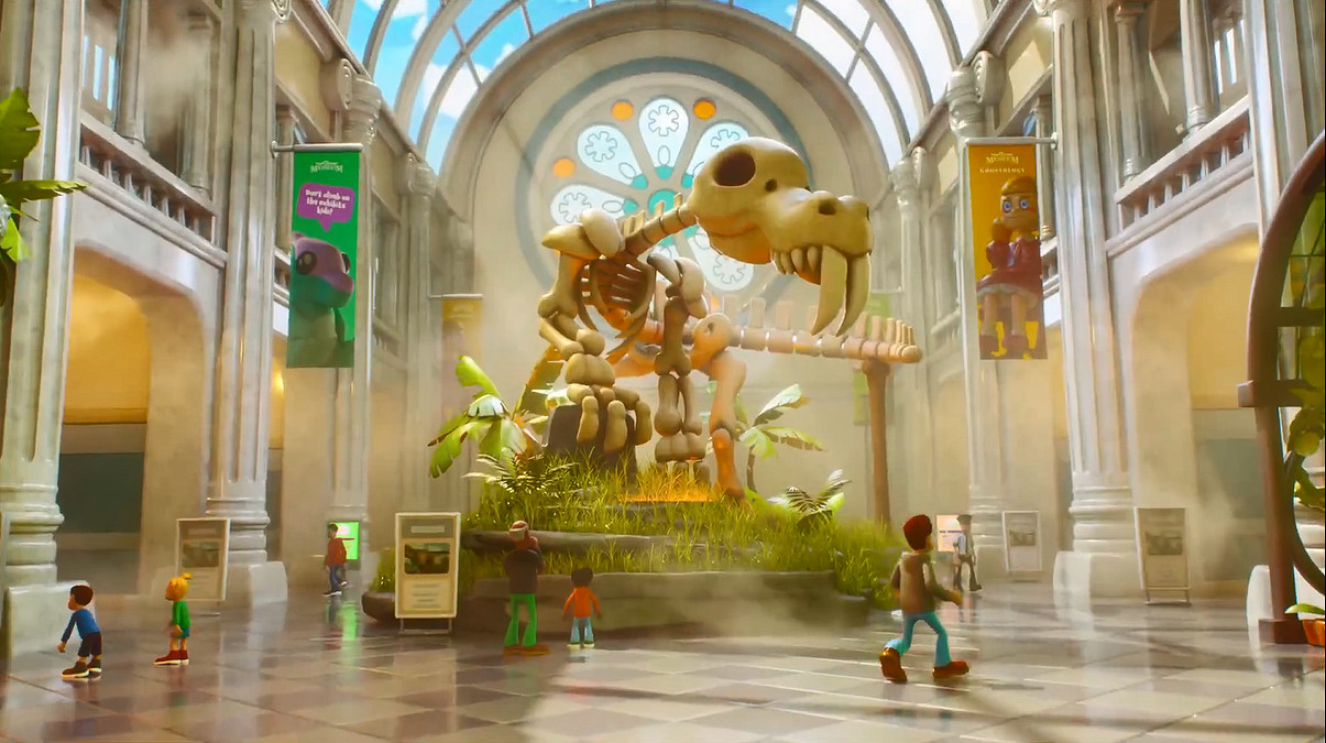 讓熊孩子離化石遠點！《雙點博物館》首支預告公開