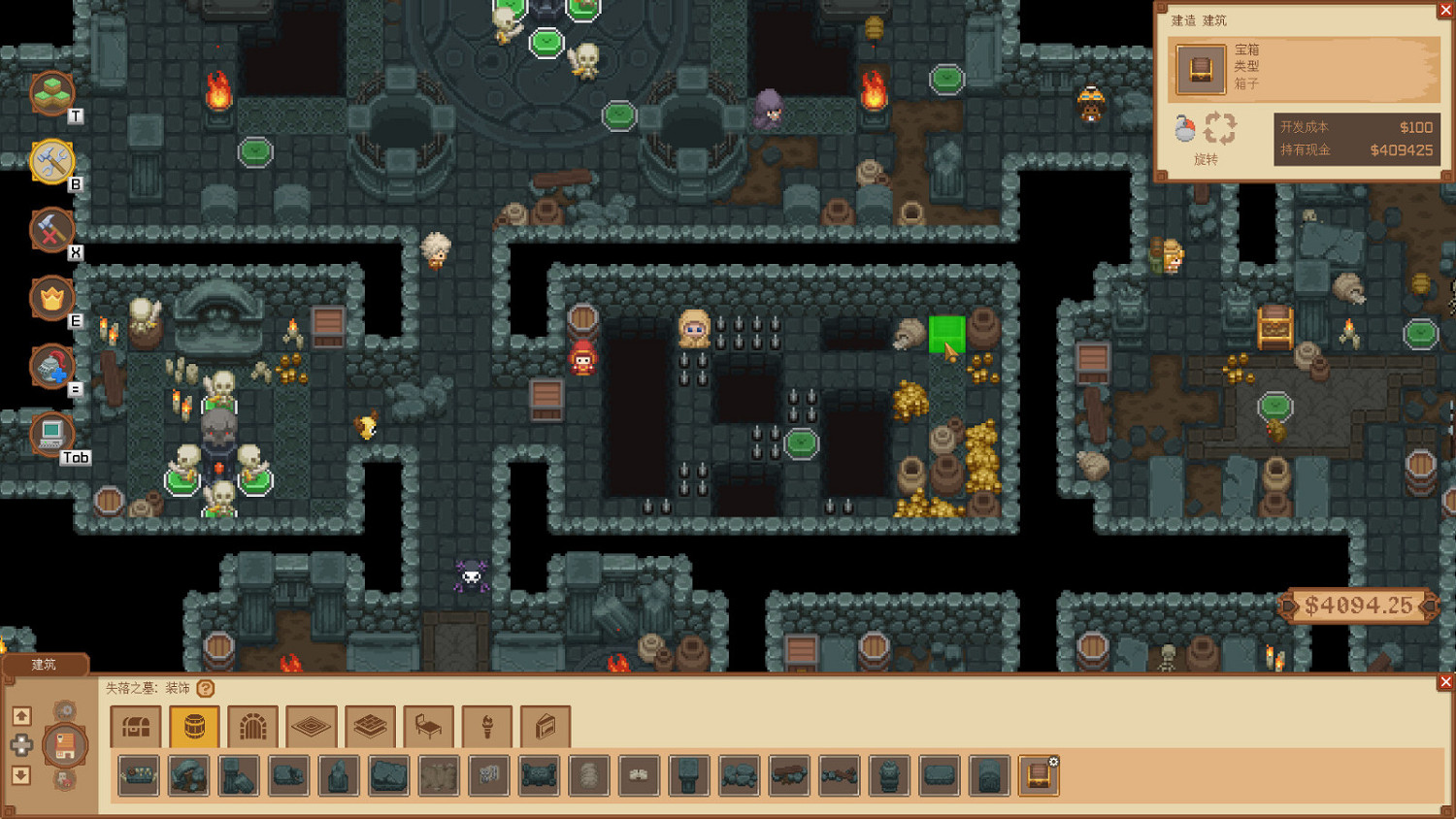 遊戲產業模擬遊戲《Let&#039;s Build a Dungeon》Steam頁面開放 發行日期待定