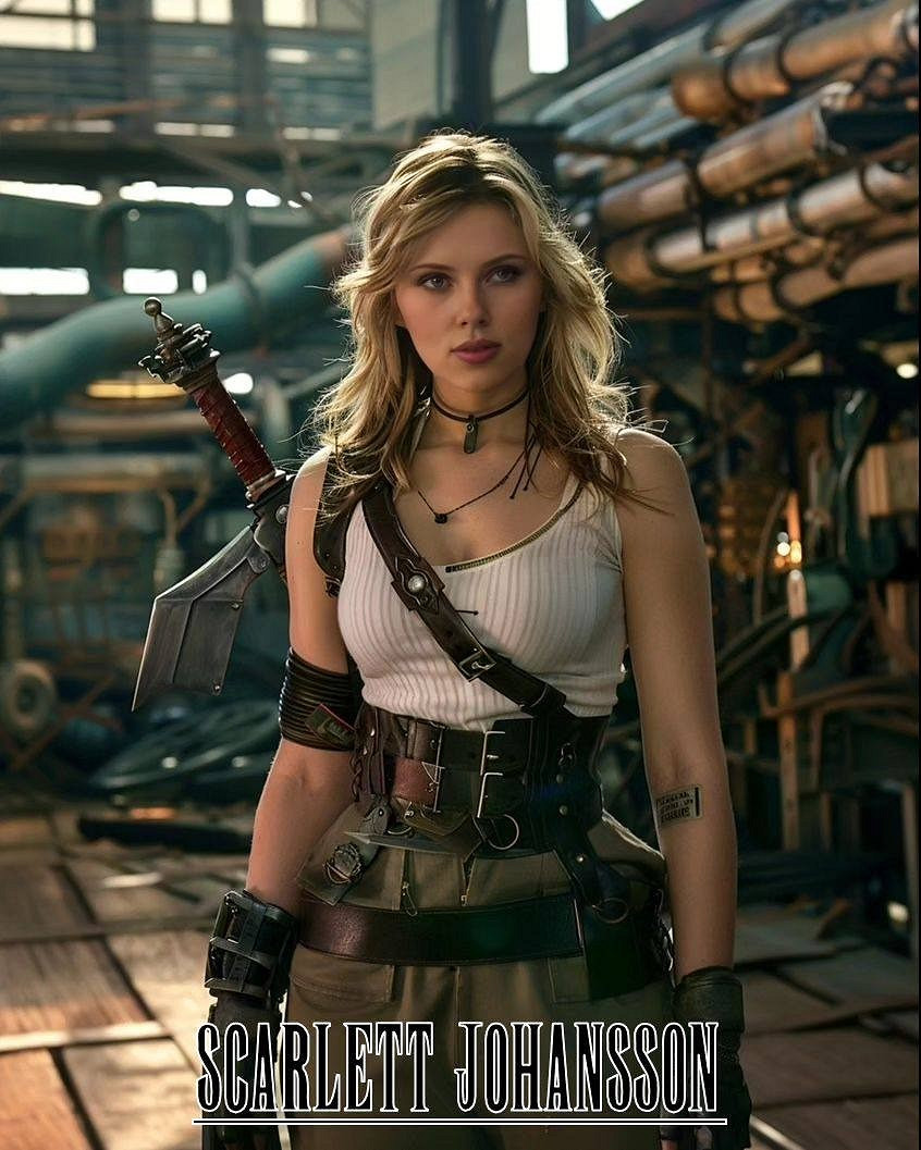 AI讓好萊塢明星亂入《太空戰士》世界 畫面太美! AI讓好萊塢明星亂入《太空戰士》世界 畫面太美!