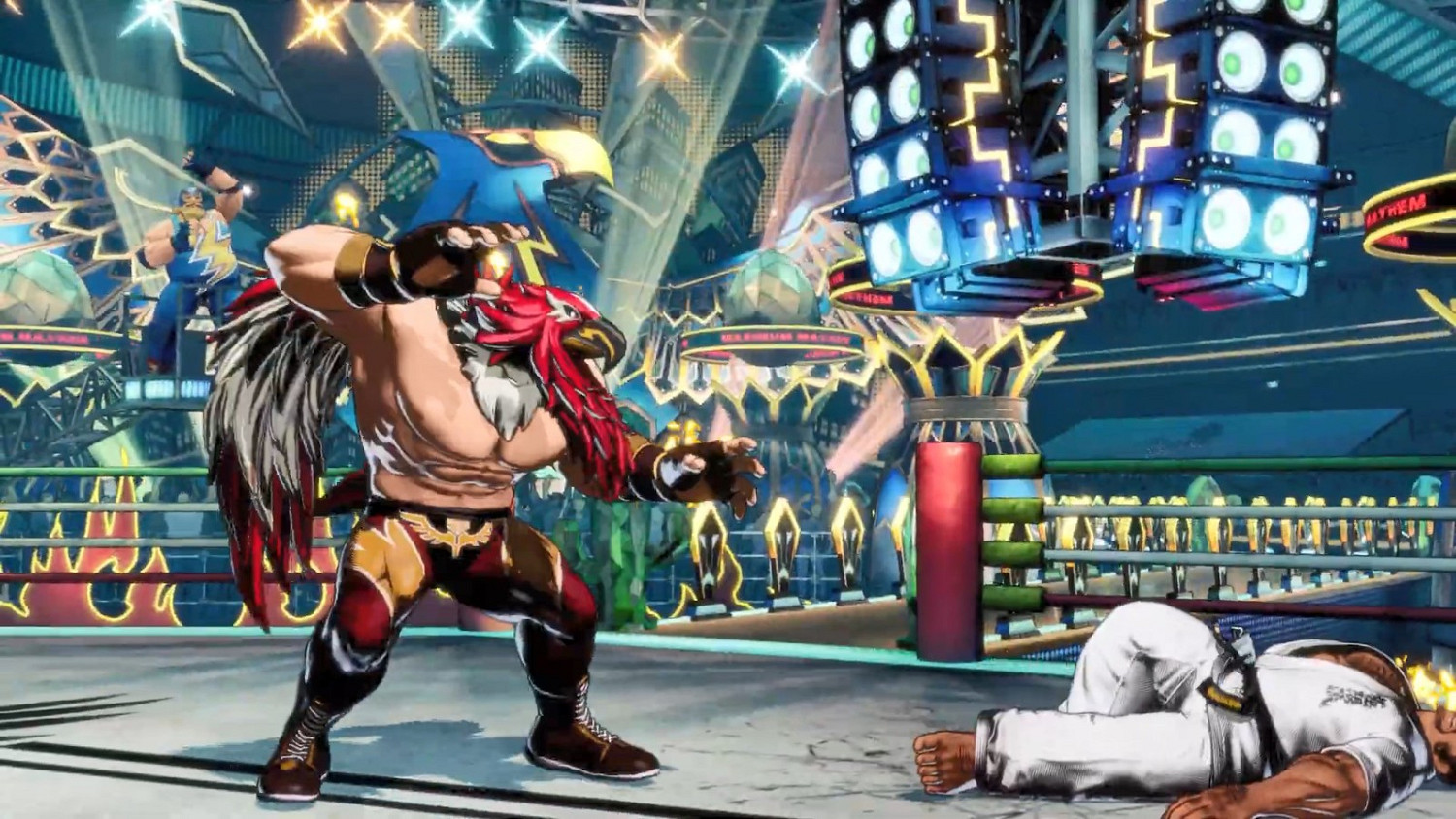 《餓狼傳說:狼之城》“獅鷲假面”角色預告 正義的蒙面摔跤手 《餓狼傳說:狼之城》“獅鷲假面”角色預告 正義的蒙面摔跤手