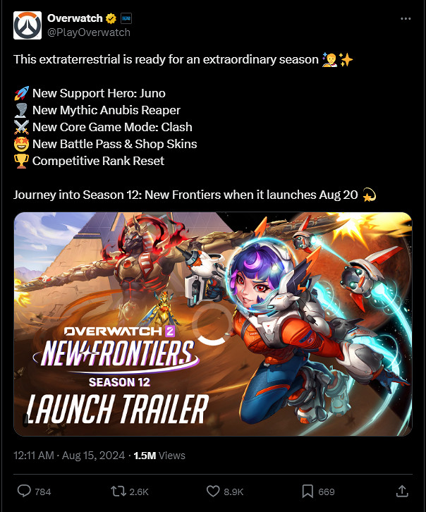 《鬥陣特攻 2》第12賽季預告：8月20日更新 埃及主題