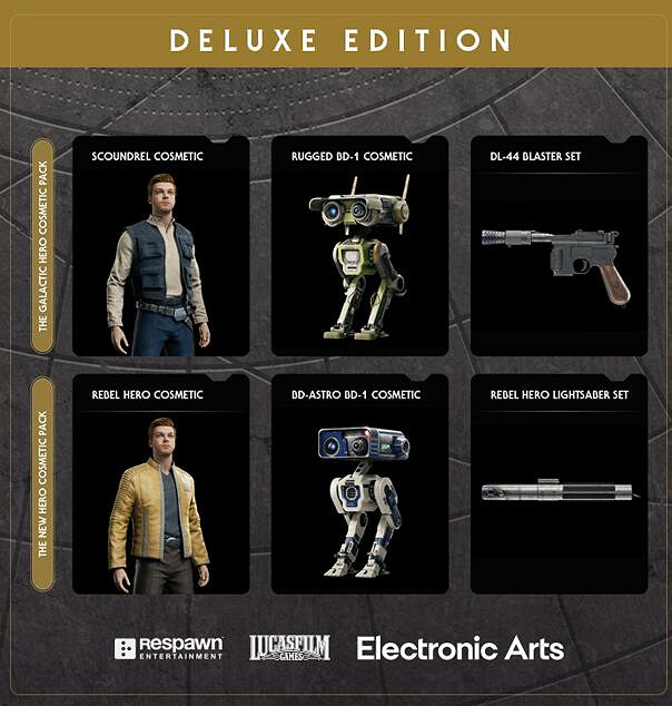 《星際大戰絕地倖存者》豪華版和普通版區別介紹