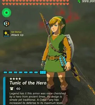 《塞爾達傳說王國之淚》十大最強套裝介紹