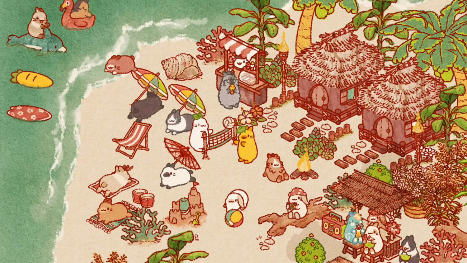 《Usagi Shima: Bunny Island》Steam頁面上線 支援中文