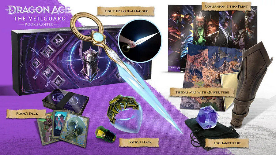 《闇龍紀元：影障守護者》實體典藏版不包含遊戲本體