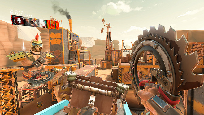 全新賽道!影核的荒野遊俠朋克新遊《狂野刃輪》再掀多人快節奏對戰狂潮! 全新賽道!影核的荒野遊俠朋克新遊《狂野刃輪》再掀多人快節奏對戰狂潮!