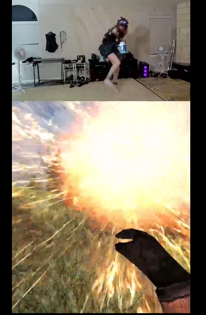 《上古卷軸V：無界天際》VR版玩家購入痛感裝置來提高真實的遊戲體驗