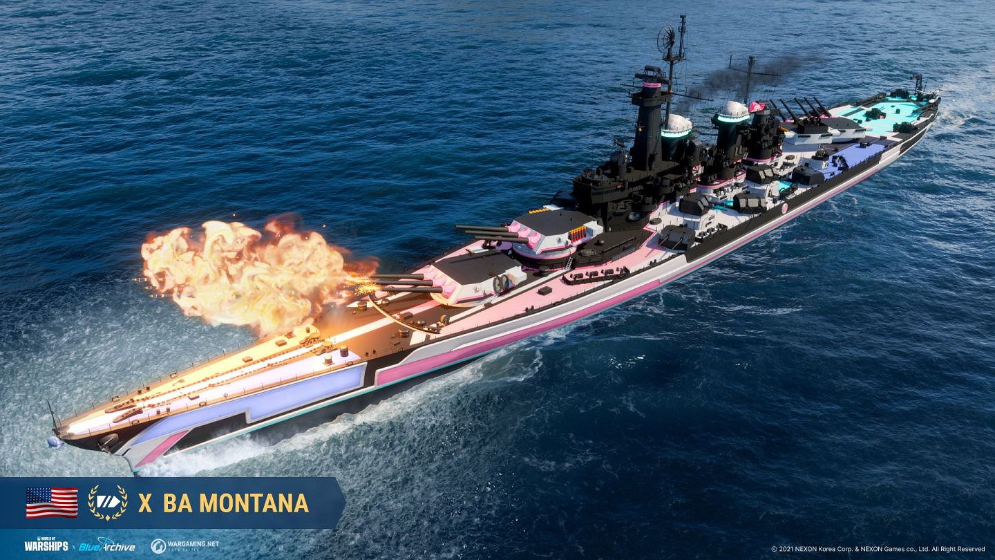 《戰艦世界》X《蔚藍檔案》第一波連動合作登場 《戰艦世界》X《蔚藍檔案》第一波連動合作登場