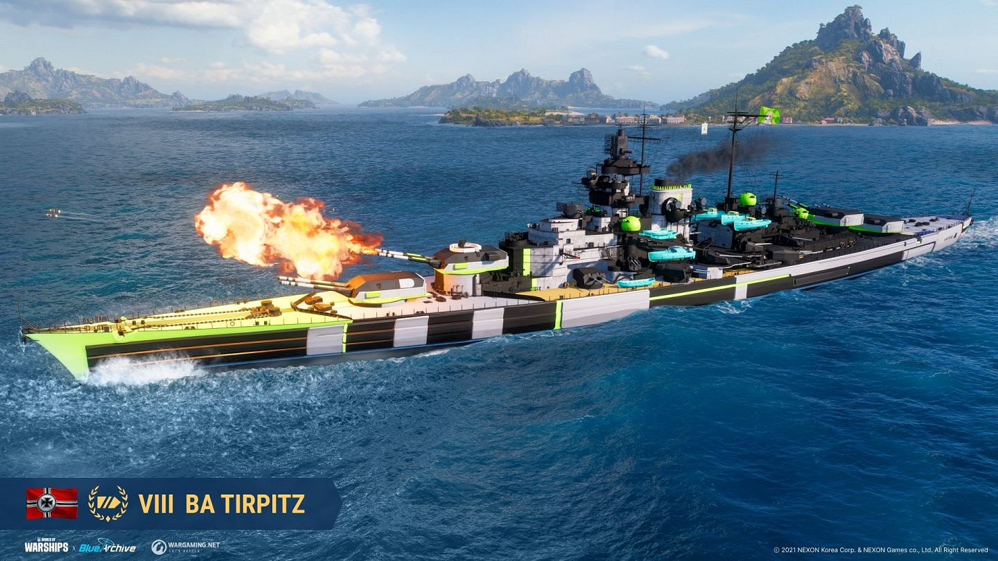 《戰艦世界》X《蔚藍檔案》第一波連動合作登場 《戰艦世界》X《蔚藍檔案》第一波連動合作登場