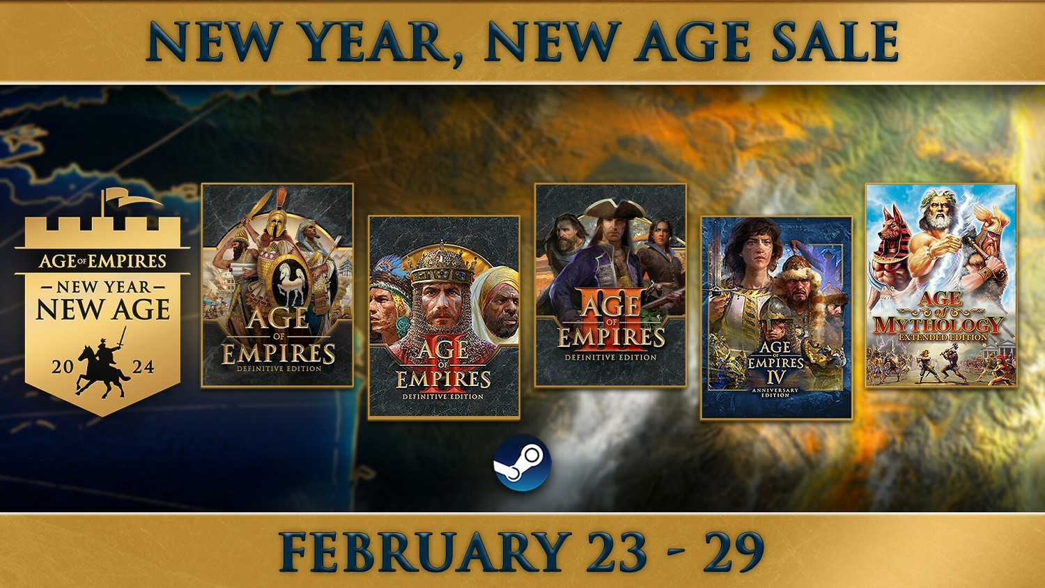 《世紀帝國》系列玩家突破5000萬 Steam開啟特別促銷 《世紀帝國》系列玩家突破5000萬 Steam開啟特別促銷