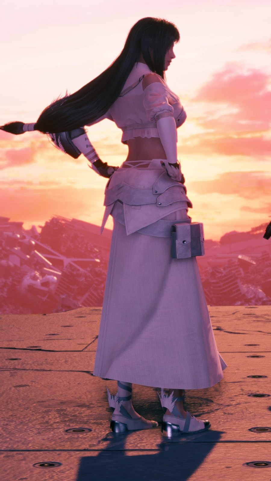《太空戰士7:重製版》天使蒂法Mod將上線 太美了 《太空戰士7:重製版》天使蒂法Mod將上線 太美了