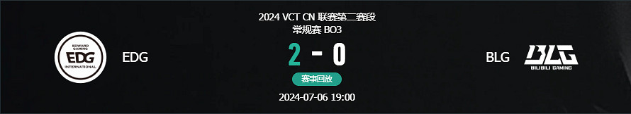 《特戰英豪》vct第二賽段EDG vs BLG影片介紹