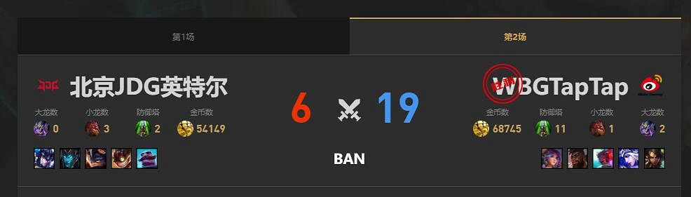 《lol》夏季賽組內賽JDG vs WBG賽況介紹