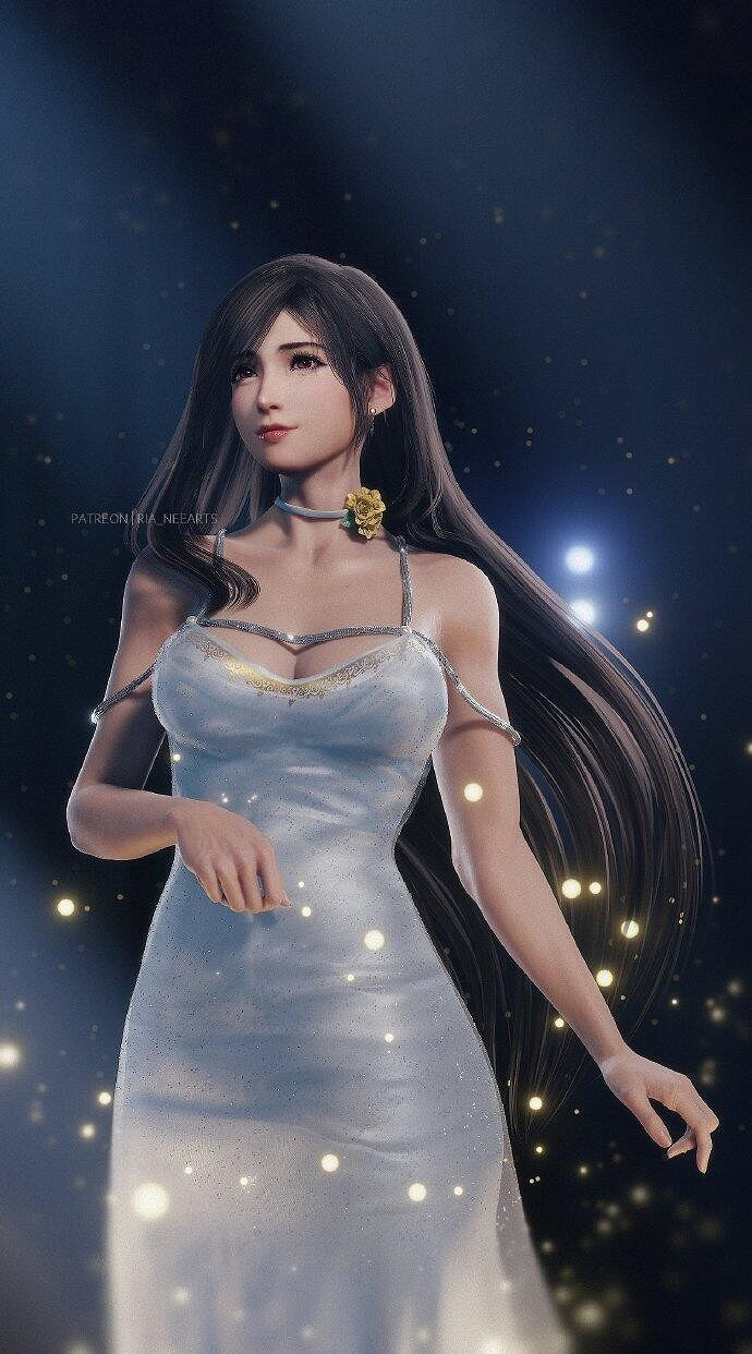 粉絲製《太空戰士7:重製版》蒂法愛麗絲美圖 春光無限好 粉絲製《太空戰士7:重製版》蒂法愛麗絲美圖 春光無限好