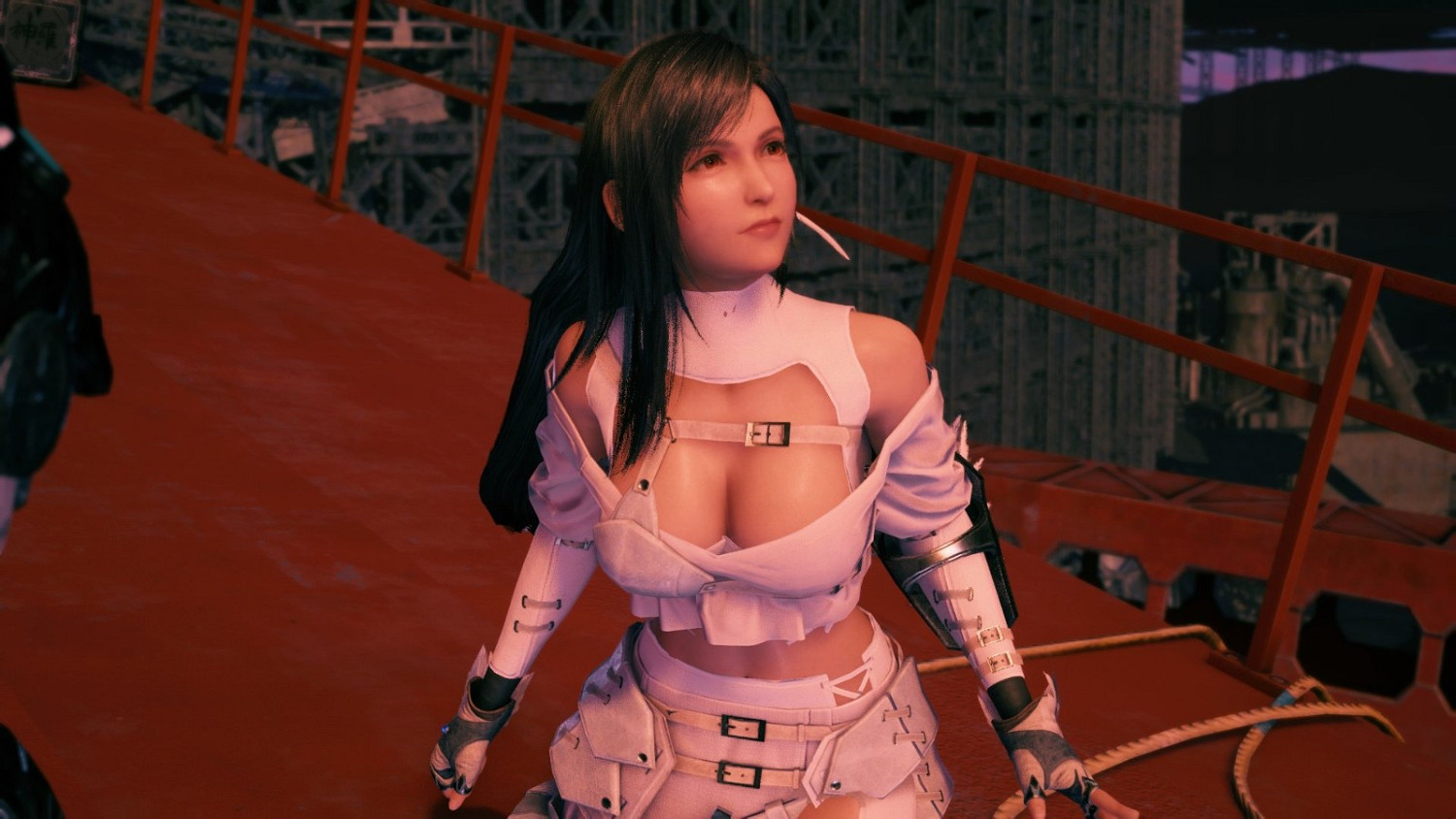 《太空戰士7:重製版》天使蒂法Mod將上線 太美了 《太空戰士7:重製版》天使蒂法Mod將上線 太美了