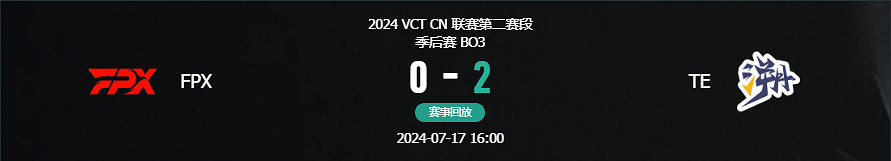 《特戰英豪》vct第二賽段FPX vs TE影片介紹 《特戰英豪》vct第二賽段FPX vs TE影片介紹