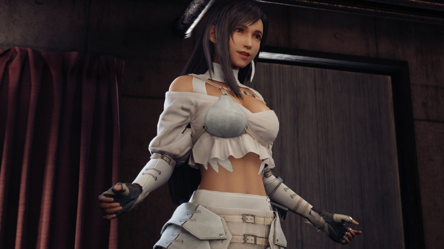 《太空戰士7:重製版》天使蒂法Mod將上線 太美了 《太空戰士7:重製版》天使蒂法Mod將上線 太美了