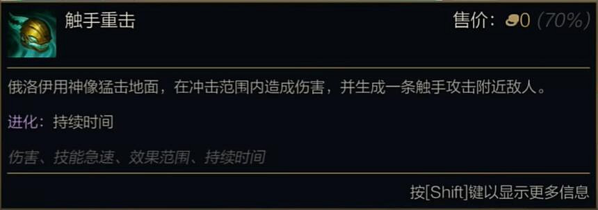 《英雄聯盟》無盡狂潮俄洛伊技能搭配攻略